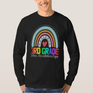 3. Klasse des Regenbogenleoparden T-Shirt