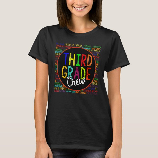 3. Klasse  Einschulung T-Shirt (Vorderseite)