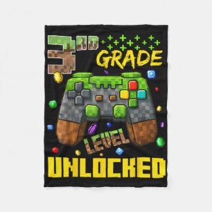 3. Klasse Gamer-Shirt Ersttag der Schule Tee Fleecedecke