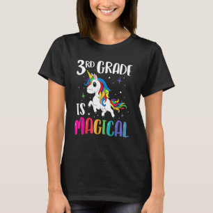 3. Klasse ist magisches Einhorn zurück zum Schulle T-Shirt