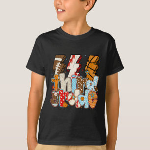 3. Klasse Jungen Blitz Fuß Verkauf Sketll  T-Shirt