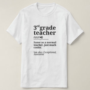 3. Klasse Lehrer Shirts Funny Third Grade Teacher