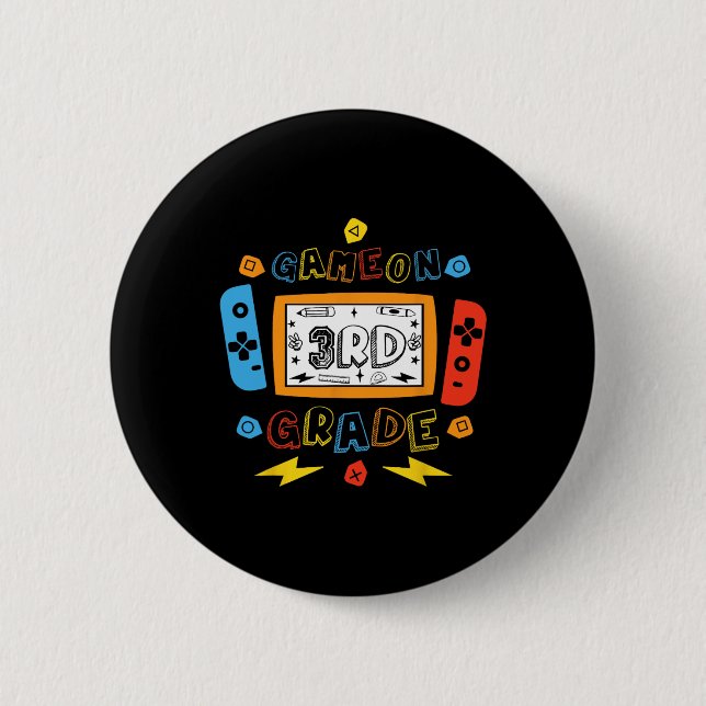3. Klasse Level freigeschaltet Spiel auf 3. Klasse Button (Vorderseite)