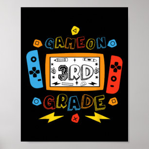 3. Klasse Level freigeschaltet Spiel auf 3. Klasse Poster
