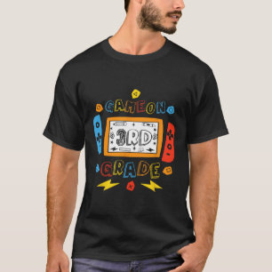 3. Klasse Level freigeschaltet Spiel auf 3. Klasse T-Shirt