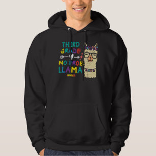 3. Klasse No Prob Llama 3. erster Schultag Hoodie
