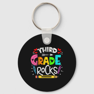3. Klasse rockt Dritte Klasse Rockt Zurück zur Sch Schlüsselanhänger