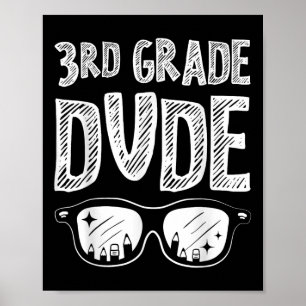 3. Klasse Typ Zurück zur Schule Lustig Dritte Klas Poster