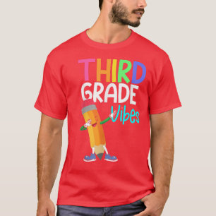 3. Klasse Vibes Studentenlehrer zurück zum Schulju T-Shirt