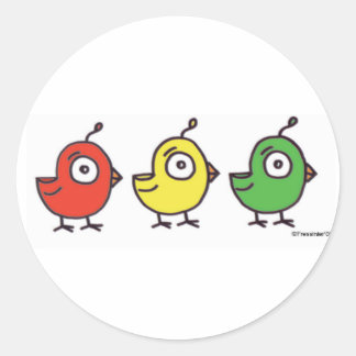 3 Kleine Birdies Stickers