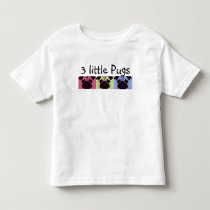 3 kleine Möpse! Die T - Shirts des Kleinkindes u.