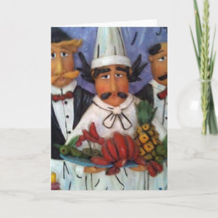 3 KOCH JEDEM ANLASS BLANK GREETKARTE KARTE