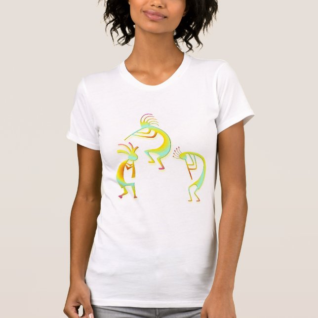 3 Kokopelli #10 T-Shirt (Vorderseite)