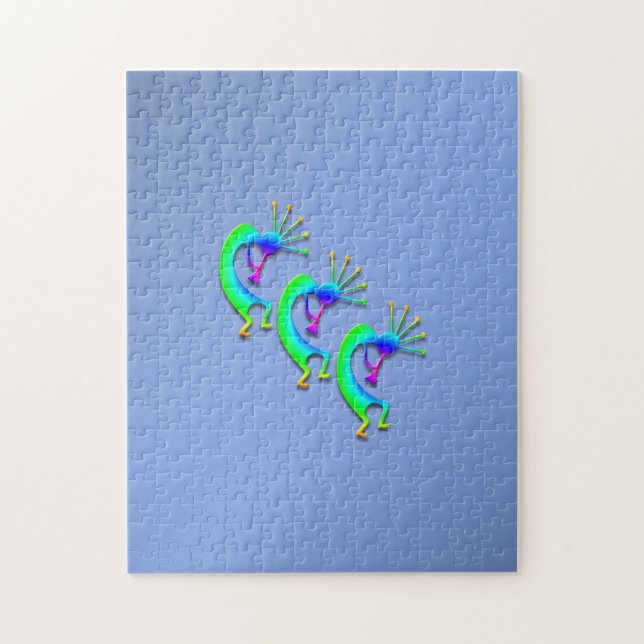3 Kokopelli #86 Puzzle (Vertikal)