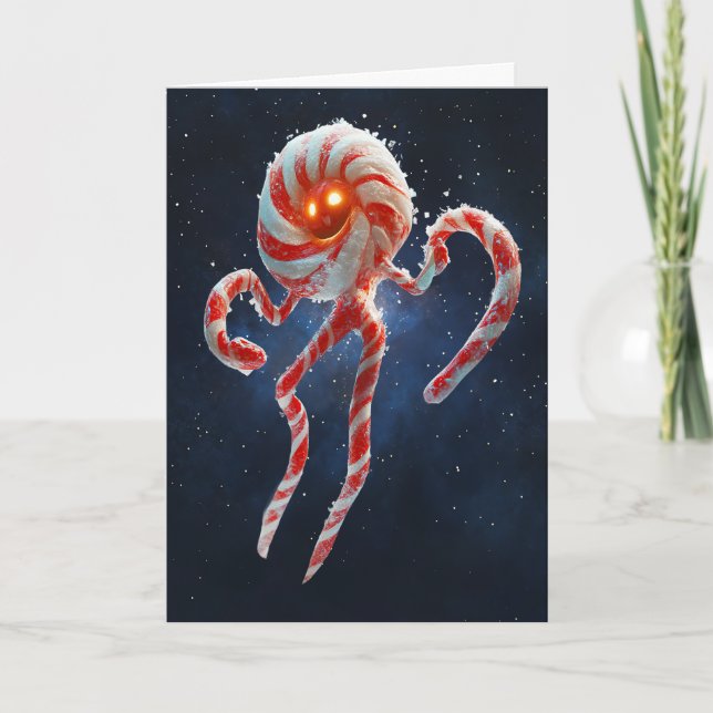 *~* 3 kosmische Augen, die mit Liebe AP97 Dankeskarte (Vorderseite)