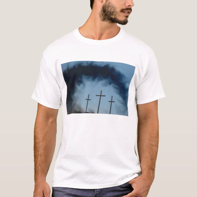 3 Kreuze T-Shirt (Vorderseite)