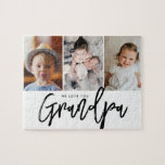 3 kundenspezifische Fotos wir Liebe Sie Opa Puzzle<br><div class="desc">Feiern Sie Opa mit einem maßgeschneiderten Foto-Puzzle mit drei Lieblingsfamilienmomenten und der herzlichen Botschaft "Wir Liebe Sie,  Opa". Ein nachdenkliches und interaktives Sake-Geschenk für den Vatertag,  Geburtstage oder einfach nur weil.</div>