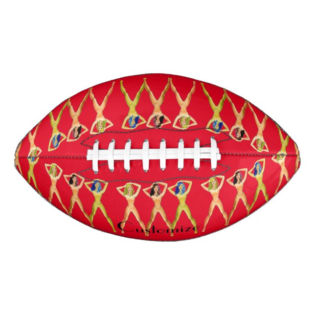 3 langbeinige Ladys Stehend Thunder_Cove Football (Vorderseite)