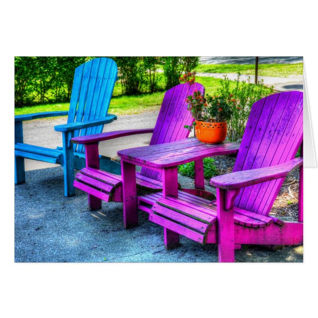 3 Leere Stühle (Vorderseite (Horizontal))