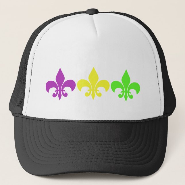 3 Lilie Truckerkappe (Vorderseite)