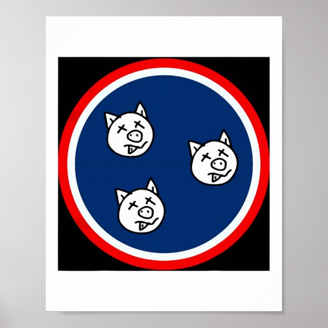 3 Little Tn Funny Grillen Poster (Vorne)