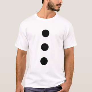 3-Loch-Punch-Version des Jim-T - Shirt
