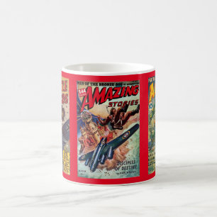 3 MAGAZINCOVER AUS DER WWII-ÄRA KAFFEETASSE