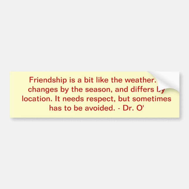 3 Mahlzeiten # 59 Autoaufkleber (Vorne)