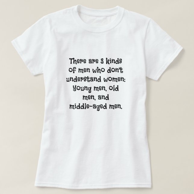 3 Männer T-Shirt (Design vorne)