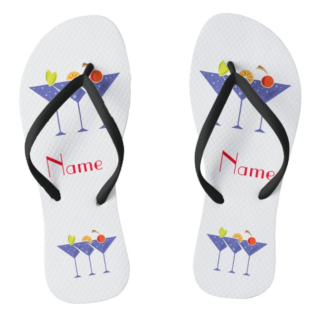 3 Martini Cocktails Thunder_Cove Flip Flops (Fußbett)