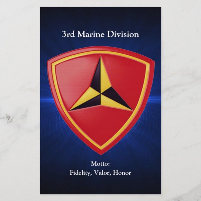 3. März Div. Briefpapier (Vorderseite)