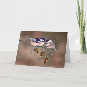 3 MEISEN & ZAPFEN von SHARON SHARPE Karte