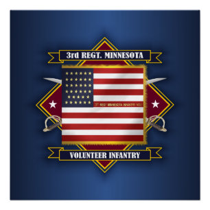 3. Minnesota Volunteer Infantry Poster