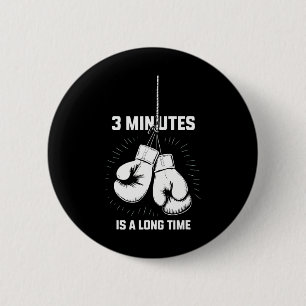 3 Minuten sind eine lange Zeit Boxen Lustiges Kick Button