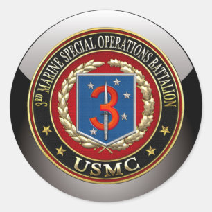 3. MSOB [3D] RUNDER AUFKLEBER