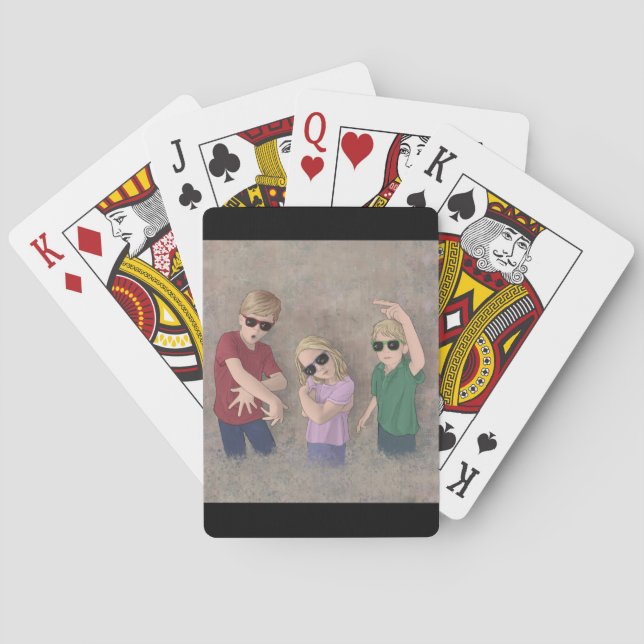 3 Munchkins Spielkarten (Rückseite)