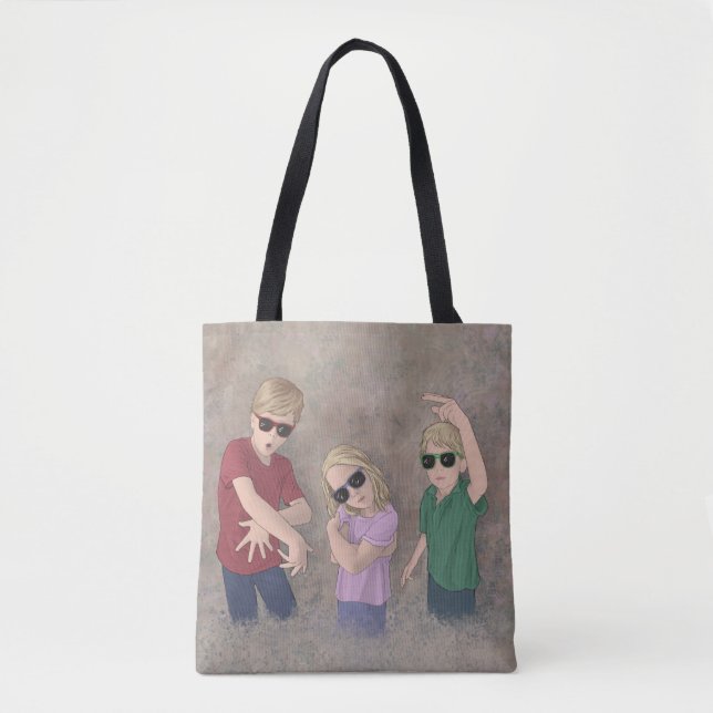 3 Munchkins Tote Bag (Vorderseite)