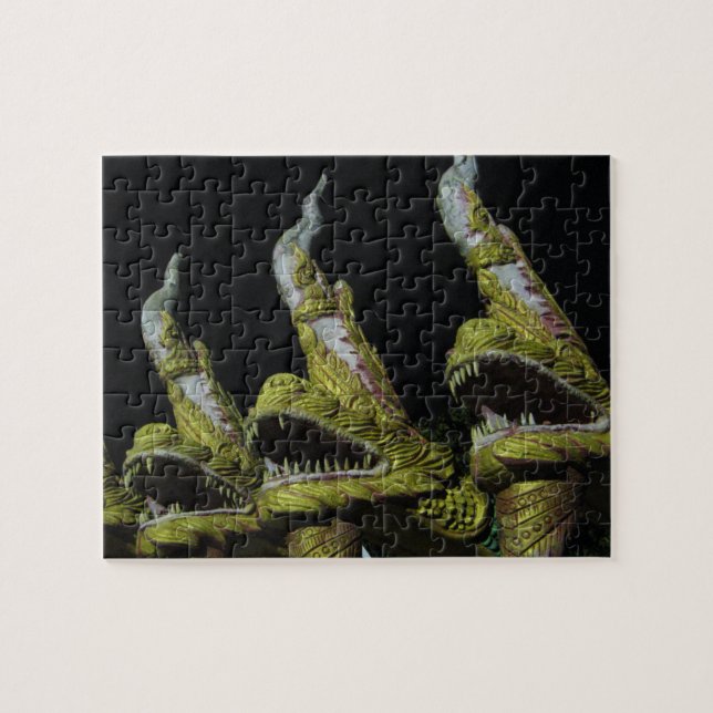 3 Nagas in der Nacht Puzzle (Horizontal)