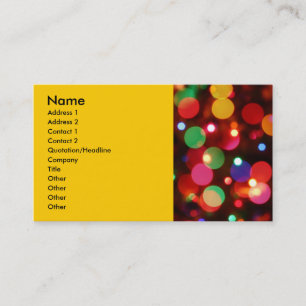 3, Name, Anschrift 1, Anschrift.. Visitenkarte