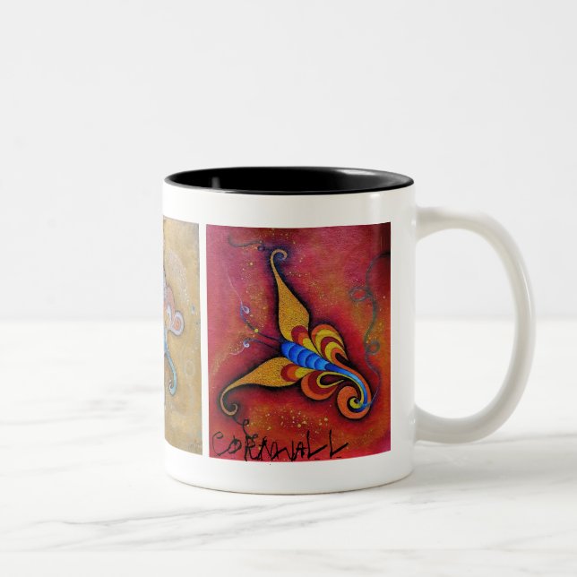 3 Nomaden Zweifarbige Tasse (Rechts)