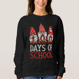 3 Nordic Gnomes 100 Days Of School 100th Day Teach Sweatshirt