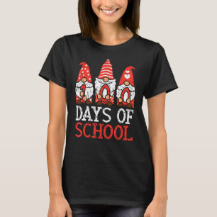 3 nordische Gnome 100 Tage Schulunterricht 100 Tag T-Shirt