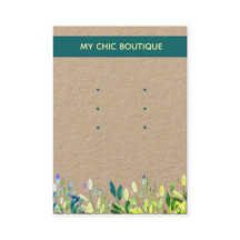 3 paarige Stuhleroden Display Kraft floral Aquamar