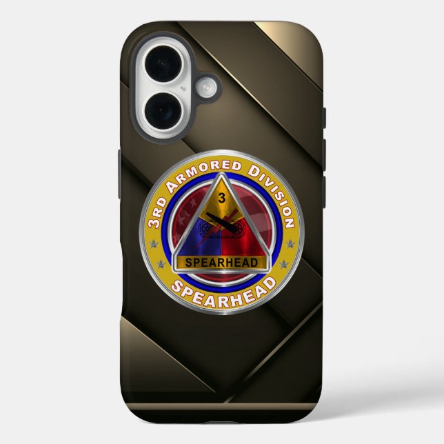 3. Panzerdivision  Case-Mate iPhone Hülle (Rückseite)