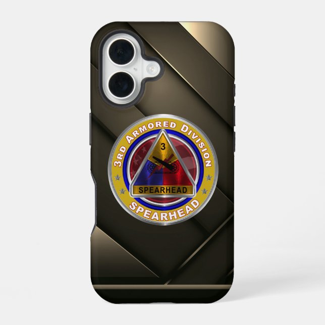 3. Panzerdivision  iPhone 16 Hülle (Rückseite)