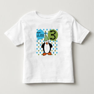 3. Penguin Geburtstagsgeschenke und Geschenke Kleinkind T-shirt