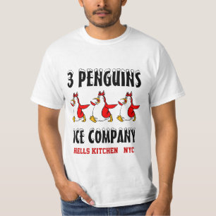 3 PENGUINS ICE COMPANY T-Shirt