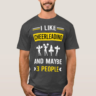 3 Personen Cheerleader T-Shirt