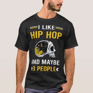 3 Personen Hip Hop Angesagt-Hop Hiphop Rap Music T-Shirt