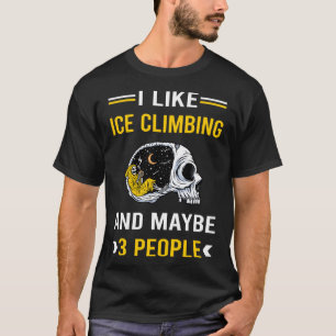 3 Personen Ice Klettersteig T-Shirt